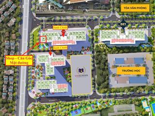 Bán chân shop ld3 căn góc gần trục đường lý thánh tông của phân khu the london vinhomes ocean park