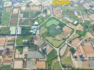 Chính chủ bán lô đất biệt thự 375m2 sổ đỏ, giá rẻ nhất, cách trung tâm hà nội 15 km ,giáp sun group