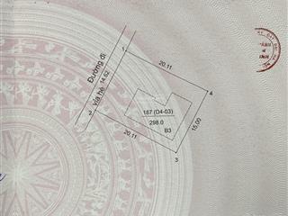 Chính chủ vào sài gòn sinh sống chuyển nhượng gấp căn biệt thự 298 m2 tại khu đô thị hà phong .