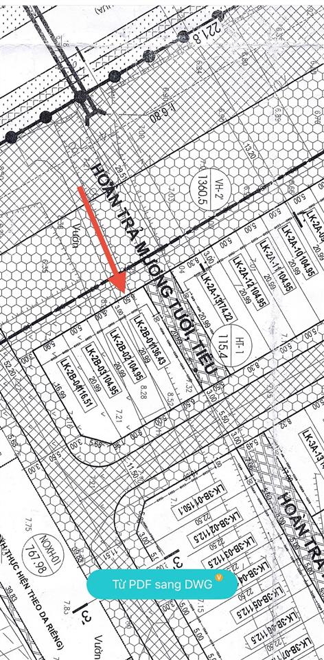 Bán đất đấu giá 136m2 tại đường 100m, sổ đỏ sang tên, lô góc 3 mặt tiền, kinh doanh rộng rãi