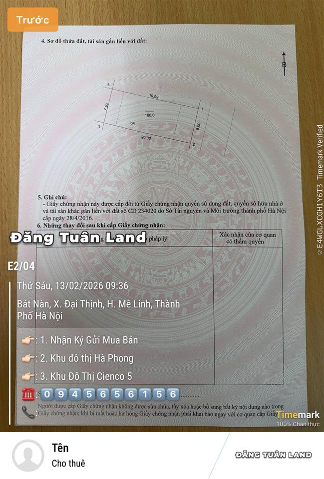 Cần tiền bán nhà thô 160 m2 mặt tiền 8 m, phù hợp ở kinh doanh văn phòng, doanh thu 40 triệu/tháng