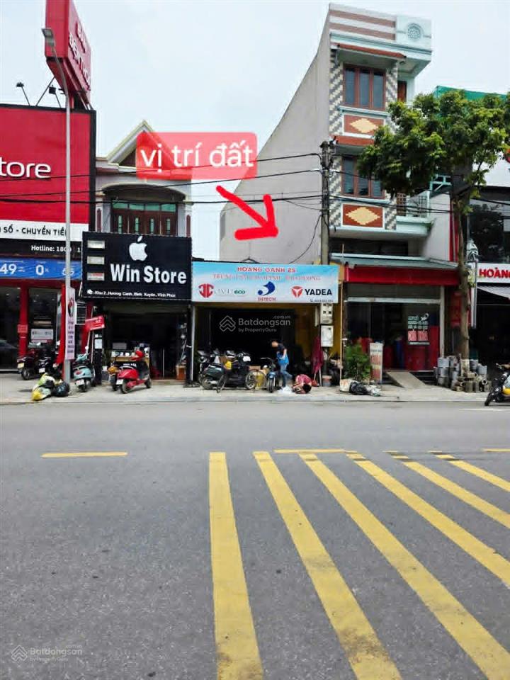 Bán đất tặng nhà mặt phố hương canh, bình xuyên