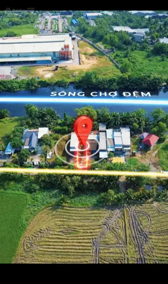 Chỉ 25tr/m2 lô đất "mặt tiền nhựa hậu giáp sông" ngay bình chánh!