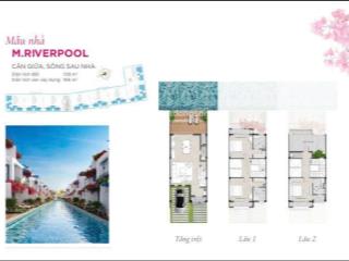 Bán nhà caraworld cam ranh 3 tầng có hồ bơi riêng  full nội thất  giá 7.1 tỷ