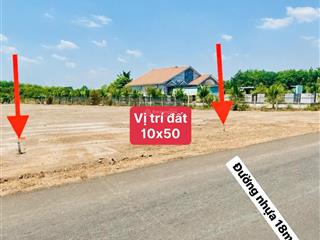 Bán gấp lô đất mặt nhựa dh, thích hợp làm biệt thự nhà vườn, sát rạt bên khu công nghiệp