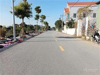 Bán đất lô góc, mặt tiền rộng tại triệu việt vương, tân dân, hưng yên