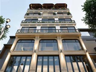 Cần bán căn nhà xây mới 7 tầng thang máy 4 phòng ngủ diện tích 33m², ngõ rộng 3m, thiết kế hiện đại