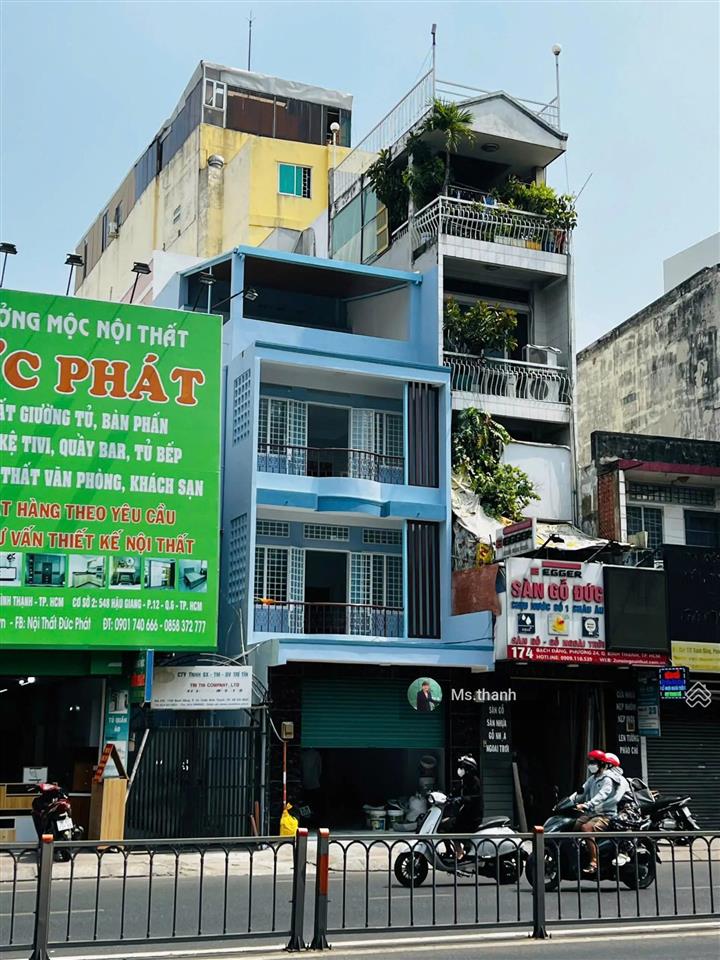 Mặt tiền khu bạch đằng ngang hiếm đẹp, nh 6,5m, 5,5m x 16m, khuôn đất đẹp, 6 tầng, cho thuê 70tr