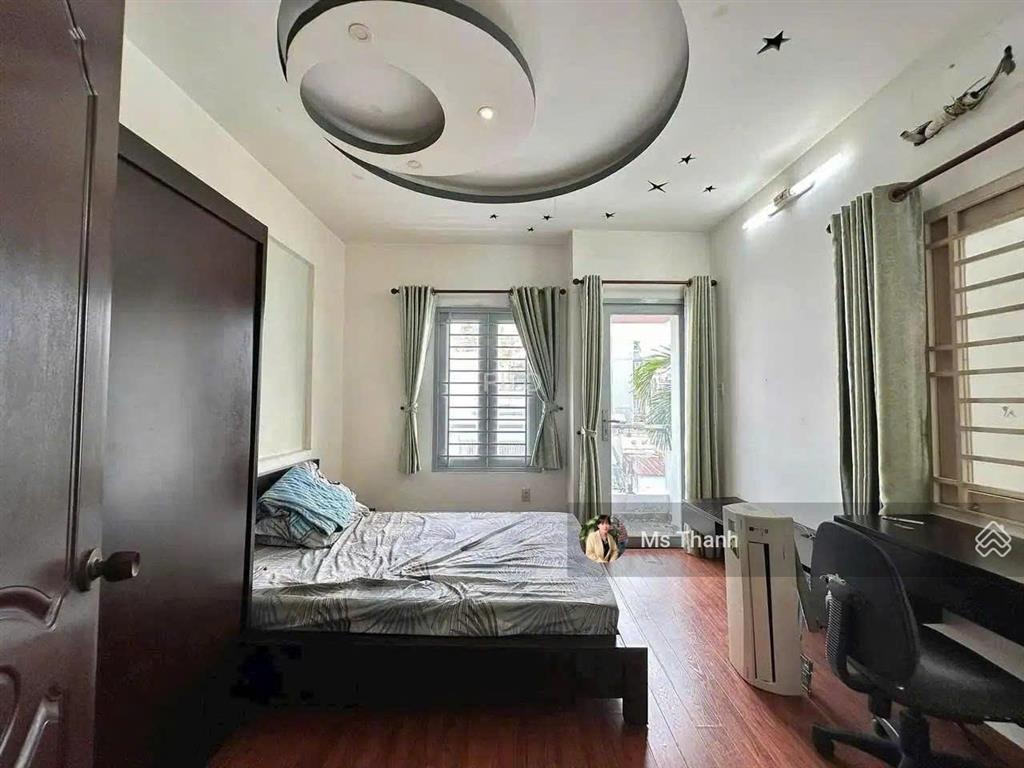 Hẻm 6m thông, cách 20m ra mt, 4,1mx15m, vuông đẹp, 2 tầng, p. phú nhuận