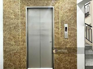 Có thang máy, sẵn dòng tiền 80 triệu, hẻm 6m 1 trục tới nhà, 4,5mx20m, hầm, 6 tầng, sát tân định