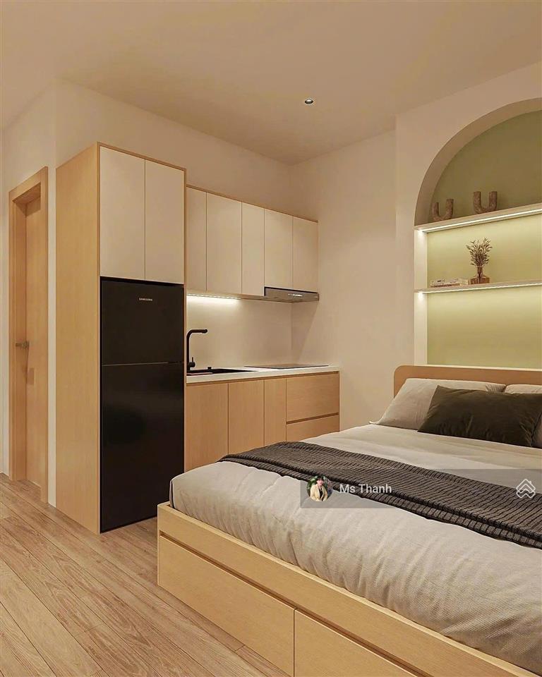 Có thang máy, sẵn dòng tiền 80 triệu, hẻm 6m 1 trục tới nhà, 4,5mx20m, hầm, 6 tầng, sát tân định