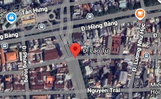 Mặt tiền lão tử quận 5 diện tích 4.1x13m nở hậu 5.1m, trệt 4 lầu giá 16.9 tỷ