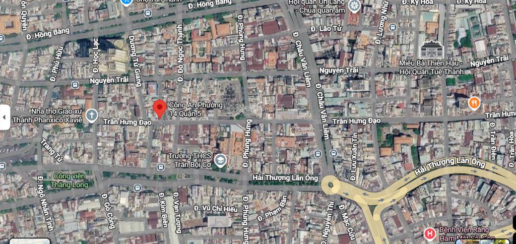 Cho thuê nguyên căn mặt tiền kinh doanh lão tử (quận 5). diện tích 4.1x13m nở hậu 5.1m  4 lầu