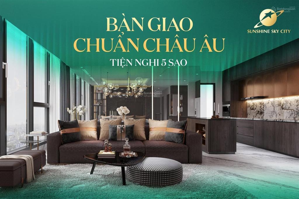 Bán căn hộ 2pn, 2wc tại sunshine sky city, 7,5 tỷ, 77m2, giá ưu đãi, view đẹp