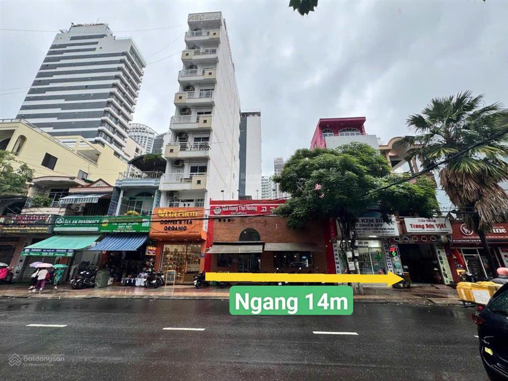 Siêu phẩm mặt tiền nguyễn thiện thuật, lộc thọ, nha trang ngang 14m, ngay trung tâm phố tây và hàn