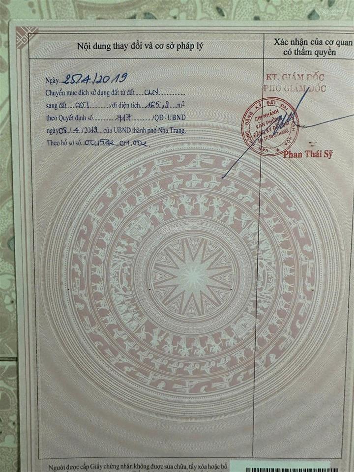 Bán đất 2 mặt tiền đường sao biển, vĩnh hải, nha trang, cách biển chỉ 250m