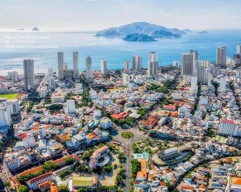 Bán đất mặt tiền trung tâm khu bàn cờ nha trang, ngang 18m, diện tích 451m2, gần biển