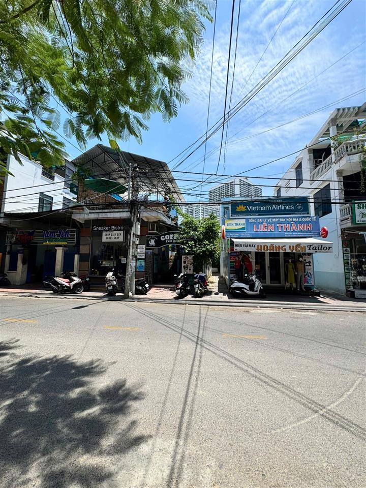 Cần bán căn góc bạch đằng đoạn gần tô hiến thành, gần sát biển, ngay khu phố tây tp nha trang