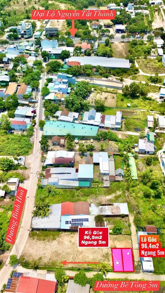 Bán lô đất full thổ cư hẻm 6 bình hòa, phường nam nha trang, lô góc 2 mặt