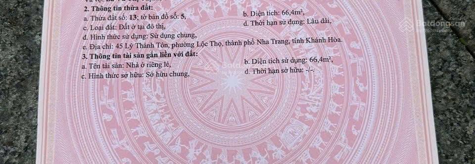 Bán nhà góc 2 tầng mặt tiền đường lý thánh tôn  giá 28 tỷ  tp nha trang, ngay sát biển