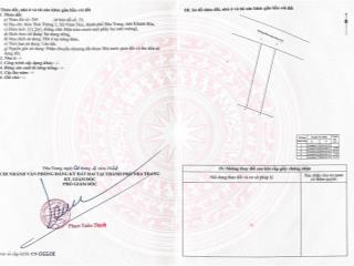 Bán đất vĩnh thái, nha trang | 111,2m2 ngang 5m. đường thái thông 2