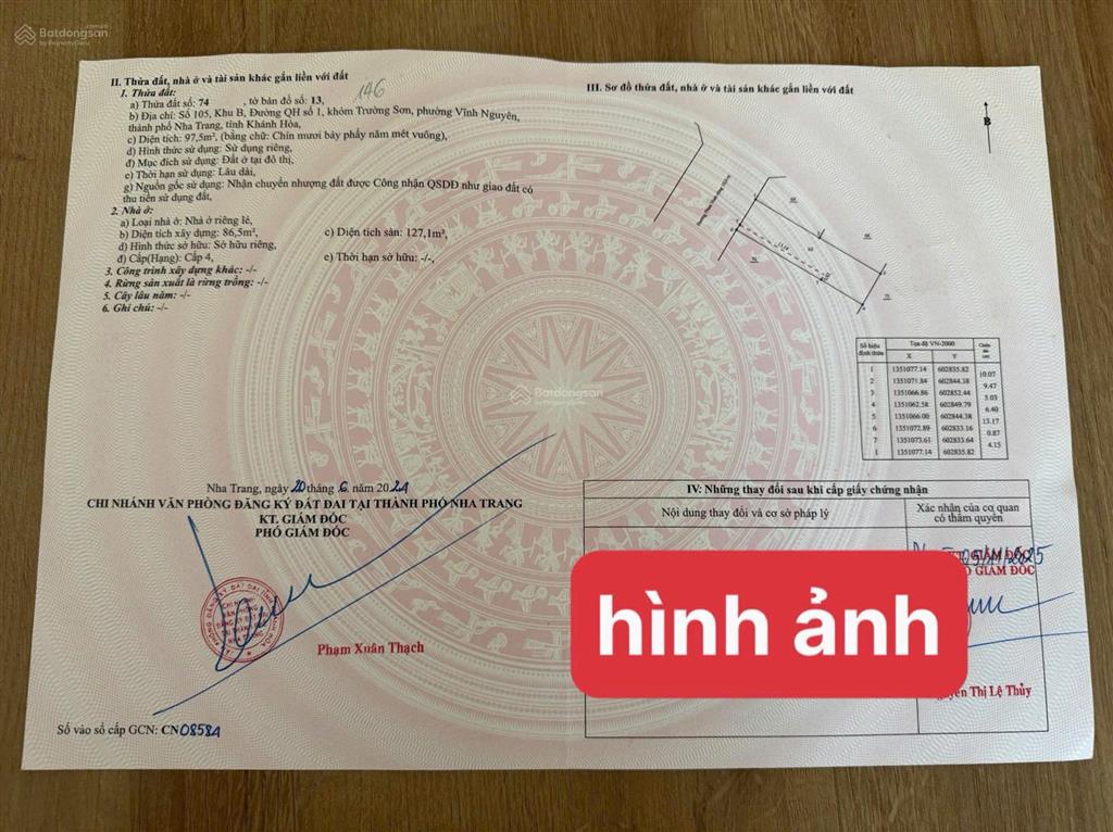 Bán nhà 2 tầng mới 100% tại đường phan vinh, phường nam nha trang, cách biển chỉ 500 mét