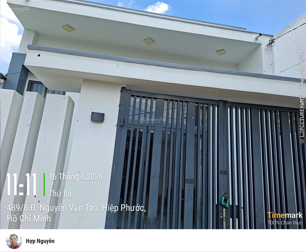 Bán nhà cấp 4 mới xây hẻm xe hơi 10m nguyễn văn tạo, nhà bè