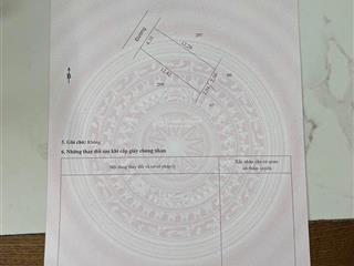 Tài chính 3 tỷ hơn lô đất trung tâm thị trấn văn giang, hưng yên đường ô tô