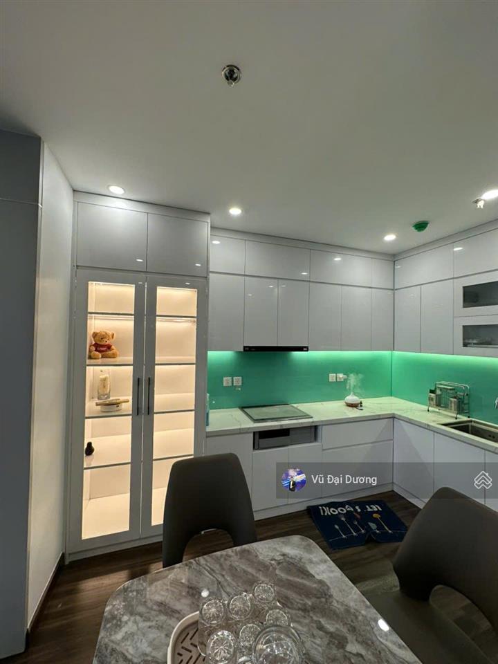 Cho thuê căn 2pn 2 wc nội thất đẹp, view võ nguyên giáp hoàng huy commerce.