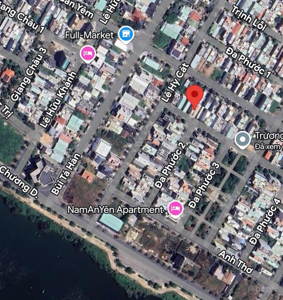 Bán đất trương công hy  105m2, nam việt á gần sông view công viên