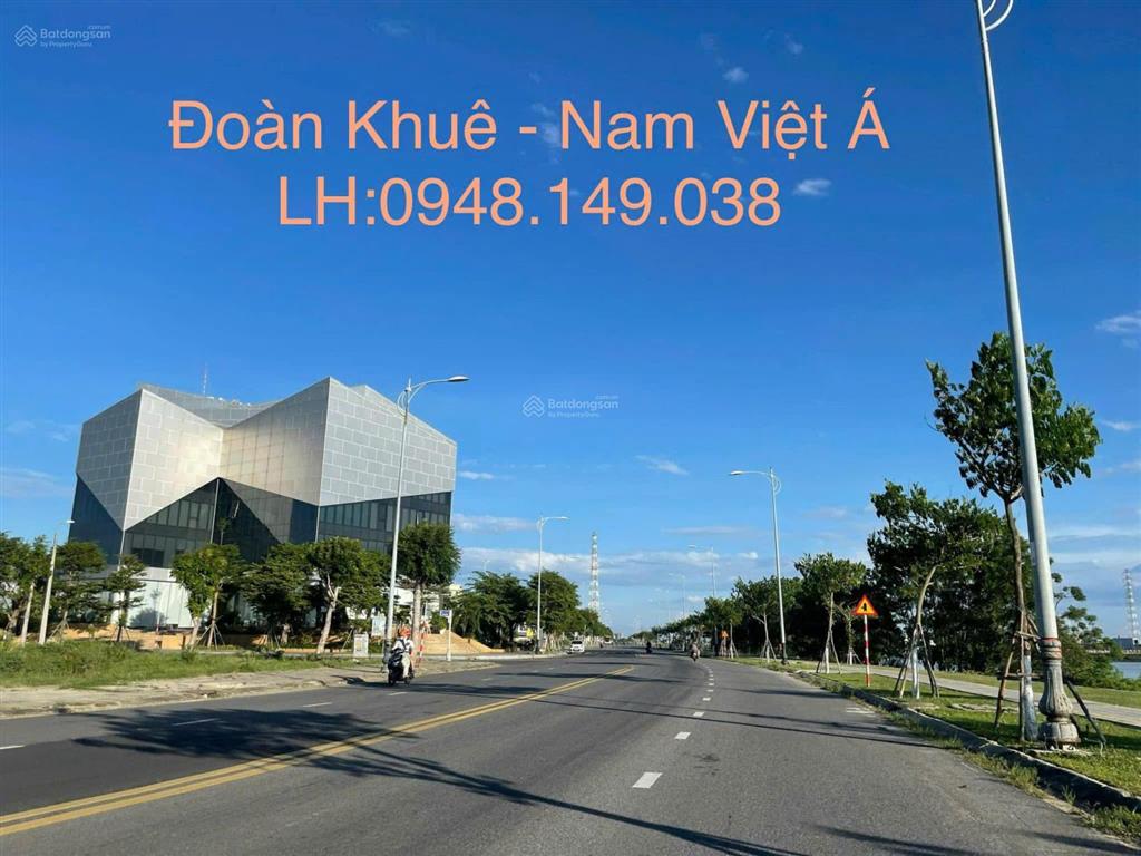 Bán đất đường đoàn khuê  125m2, nam việt á, gần sông