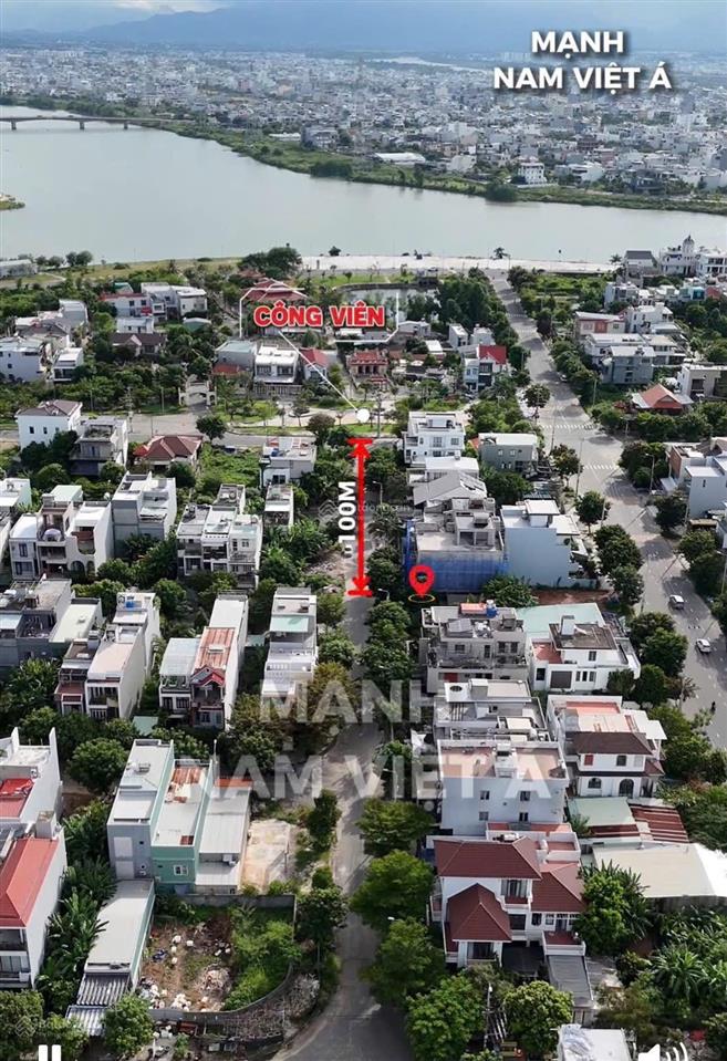 Bán đất biệt thự khu đô thị nam việt á  cập nhật mới nhất  mạnh nam việt á