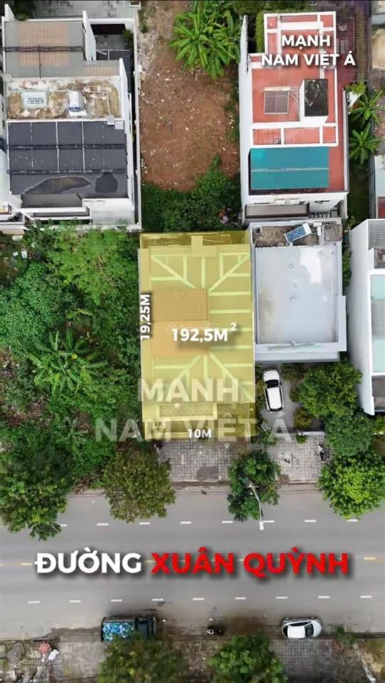Bán đất biệt thự khu đô thị nam việt á  cập nhật mới nhất  mạnh nam việt á