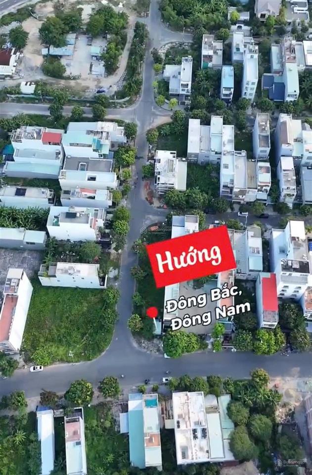 Bán đất góc 2mt đoàn khê  180m2, trục chính nam việt á