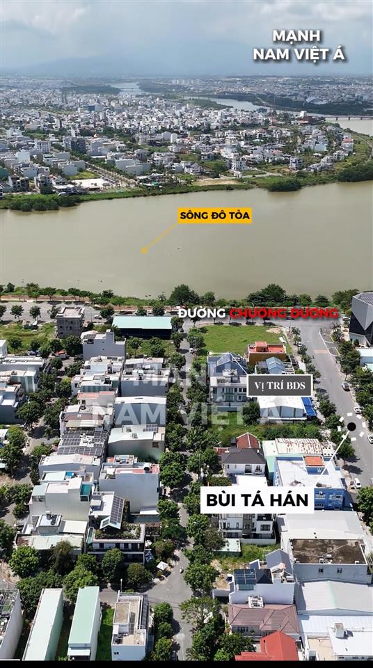 Chính chủ bán lô lê hy cát  sát bờ sông, nam việt á