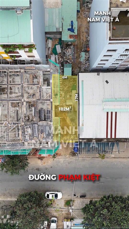 Chào bán siêu phẩm khu khuê mỹ đông đường 10,5m phạm kiệt. giá rẻ trên thị trường