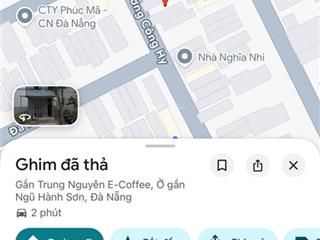 Chào bán lô đất trương công hy  nam việt á  gđ 1 gần sông