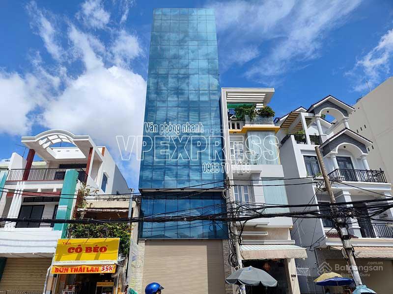 Cho thuê tòa nhà văn phòng mặt tiền điện biên phủhàng xanh dt 4x30 nở hậu 6m7tầng. giá 79tr/tháng