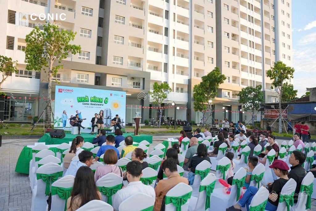 2pn 2wc 85m2 2,6 tỷ, cuối 2025 ra sổ nhà, conic boulevard bình chánh, ck 24%, vay 85%, tt 25% vào ở