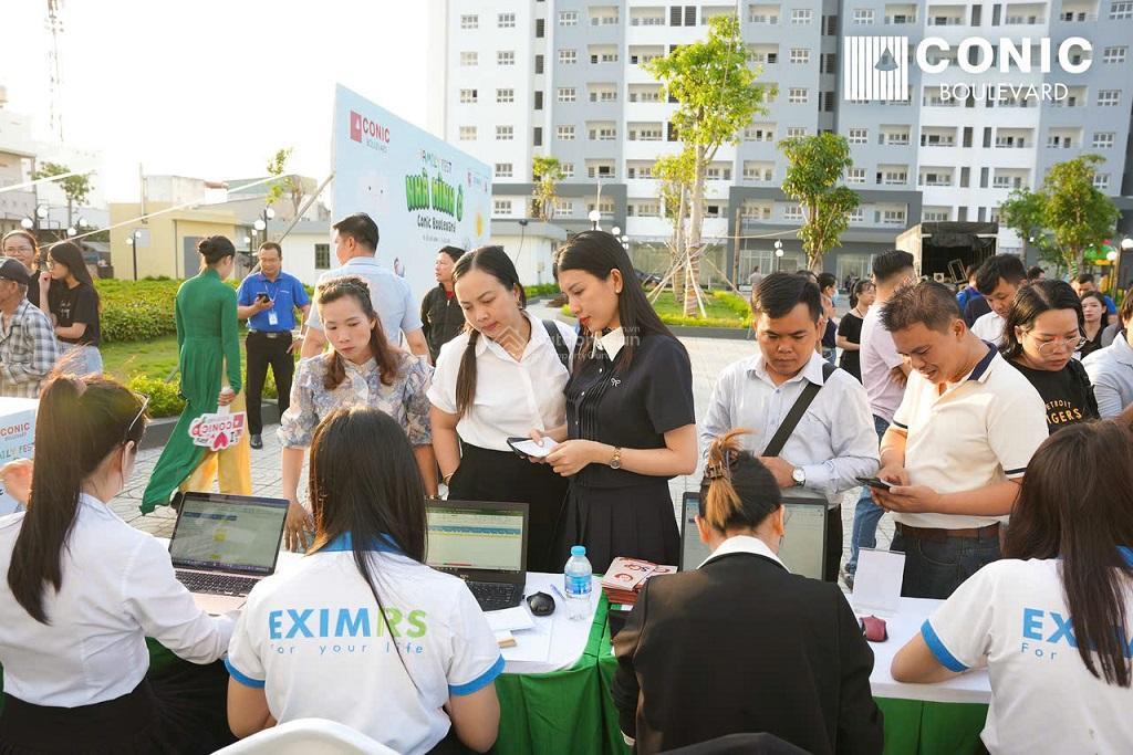 2pn 2wc 85m2 2,6 tỷ, cuối 2025 ra sổ nhà, conic boulevard bình chánh, ck 24%, vay 85%, tt 25% vào ở