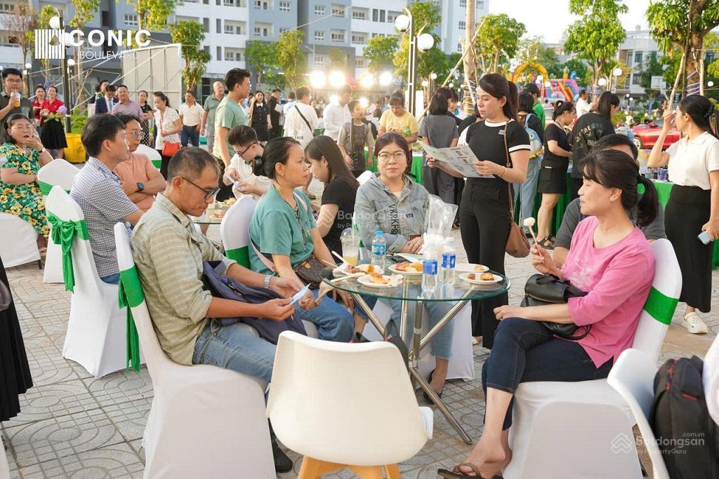 2pn 2wc 85m2 2,6 tỷ, cuối 2025 ra sổ nhà, conic boulevard bình chánh, ck 24%, vay 85%, tt 25% vào ở