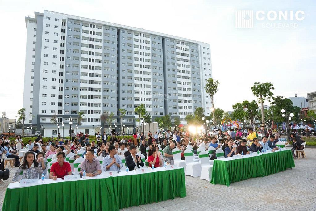 2pn 2wc 85m2 2,9 tỷ, cuối 2025 ra sổ nhà, conic boulevard bình chánh, ck 24%, vay 85%, tt 25% vào ở