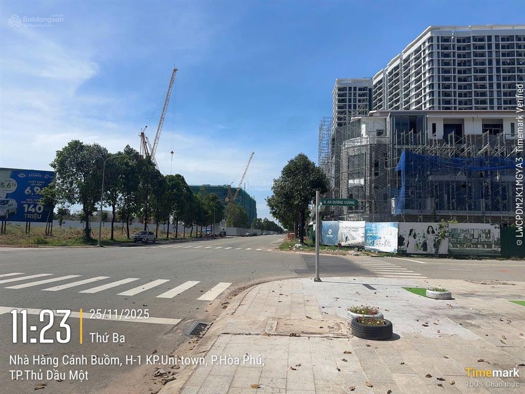 Shophouse uni complex 1 trệt 3lầu, 5,65tỷ, 2 mặt tiền an dương vương  bùi thị xuân, tp thủ dầu một