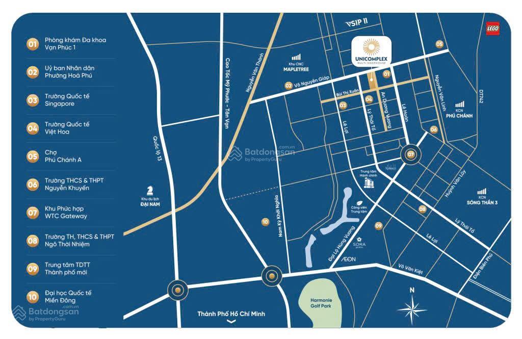 Shophouse uni complex 1 trệt 3 lầu, 5,65 tỷ, 2 mặt tiền an dương vươngbùi thị xuân, tp thủ dầu một