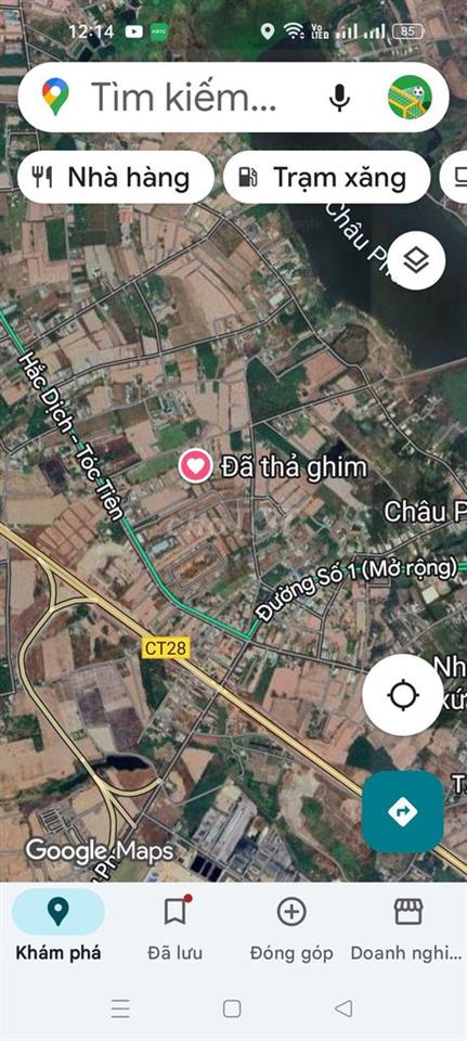 BÁN ĐẤT KDC HIỆN HỮU CHÂU PHA PHÚ MỸ