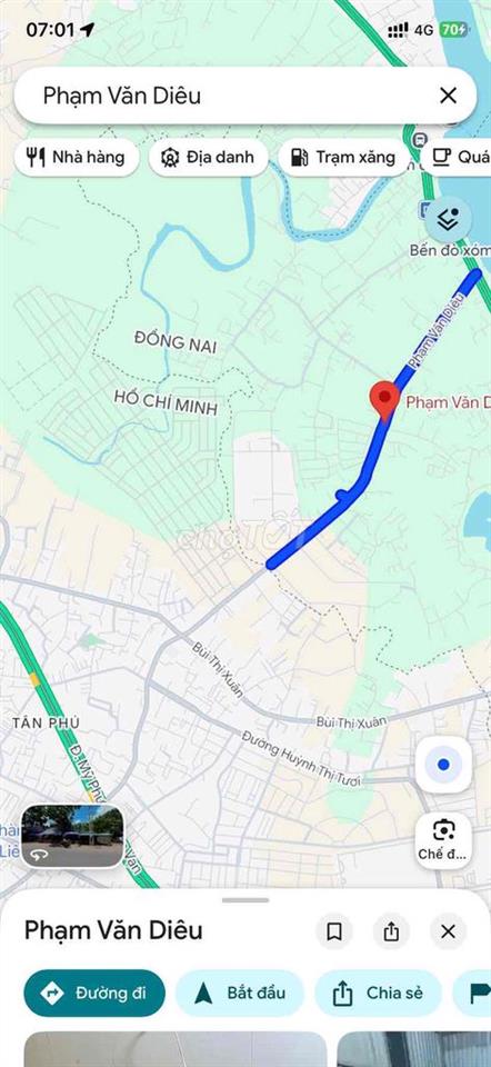 bán đất tái định cư trực chính