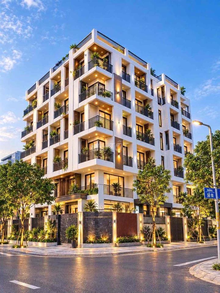 Toàn nhà góc 2 Mặt tiền Khu Làng đại Học ABC, . DT: 20x30  , Hầm 5,5L