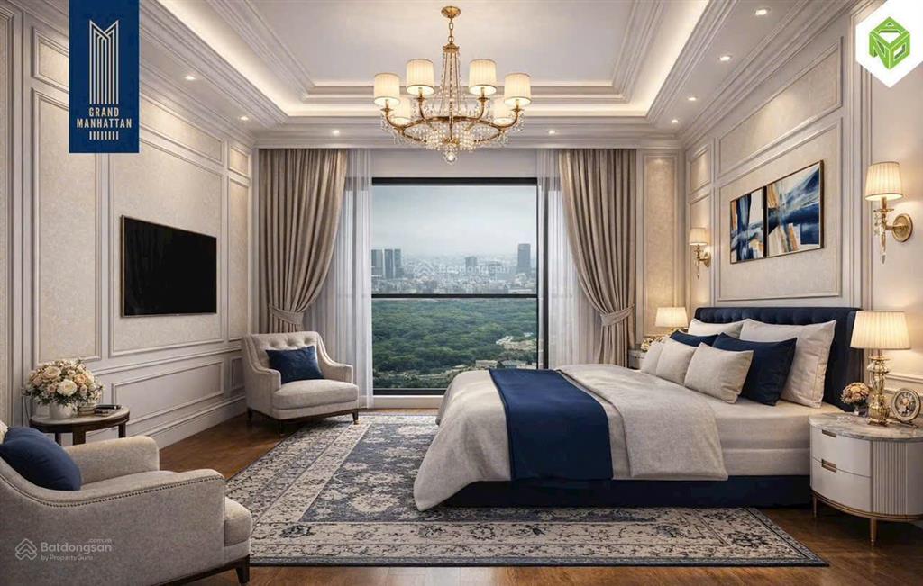 Bán căn 3pn the grand manhattan tầng cao view q1 chỉ thanh toán 30%