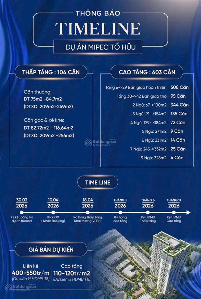 Hot nhất trục tố hữu chung cư 54 tố hữu (mipec)