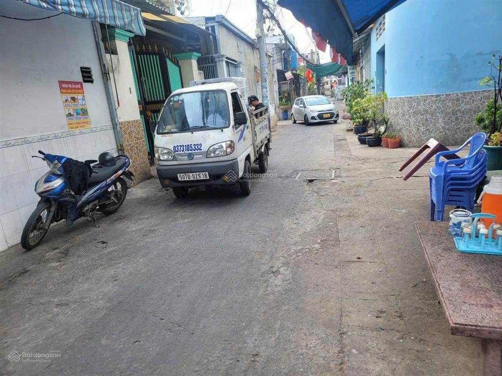 100m2 hẻm 74 phan văn hớn quận 12 , 5,5m x 19,5m nở hậu 6.5m